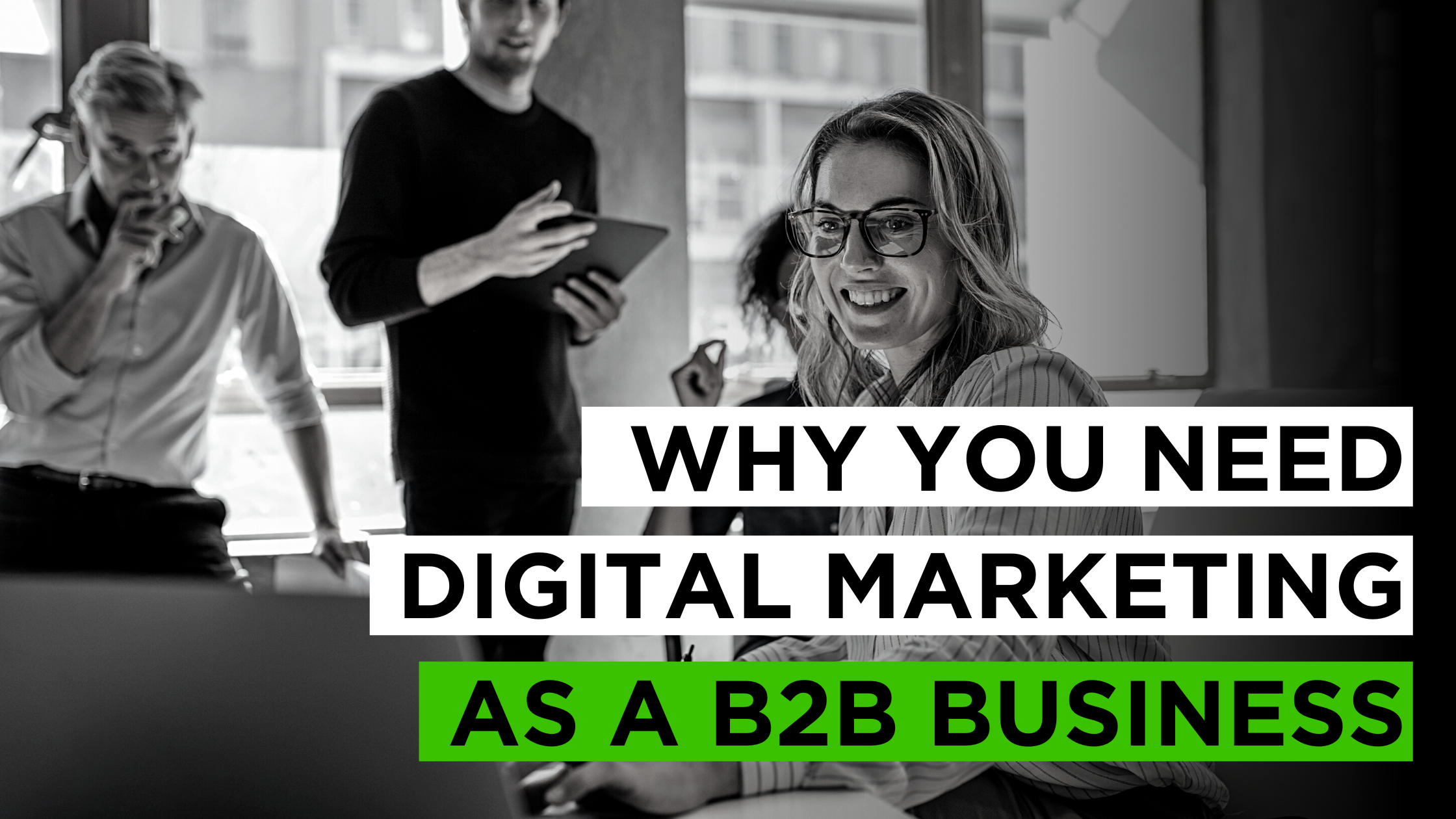 Cover image for a blog post from Boldot b2b digital marketing agency explaining why you need marketing for your b2b company
